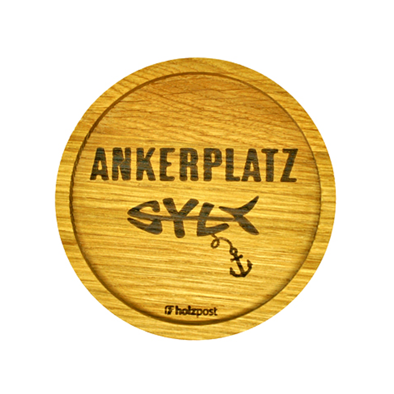 Syltfisch®-Holzuntersetzer - verschied. Motive