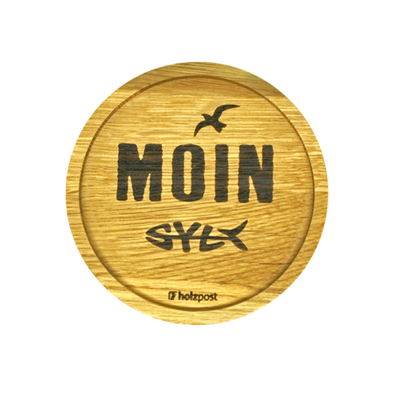 Syltfisch®-Holzuntersetzer - verschied. Motive
