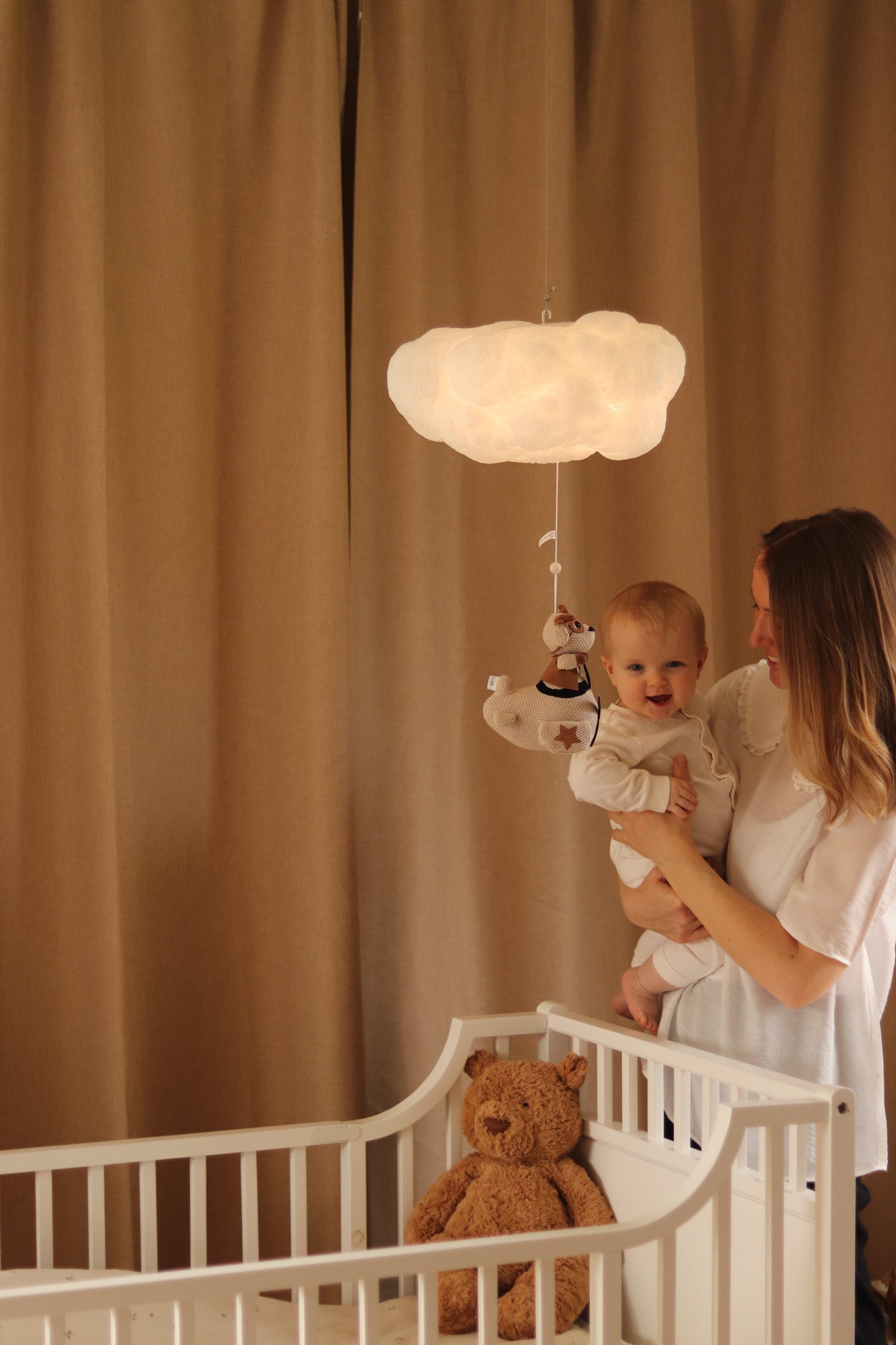 Kinderlampe inkl. Spieluhr "Flora auf Sylt"