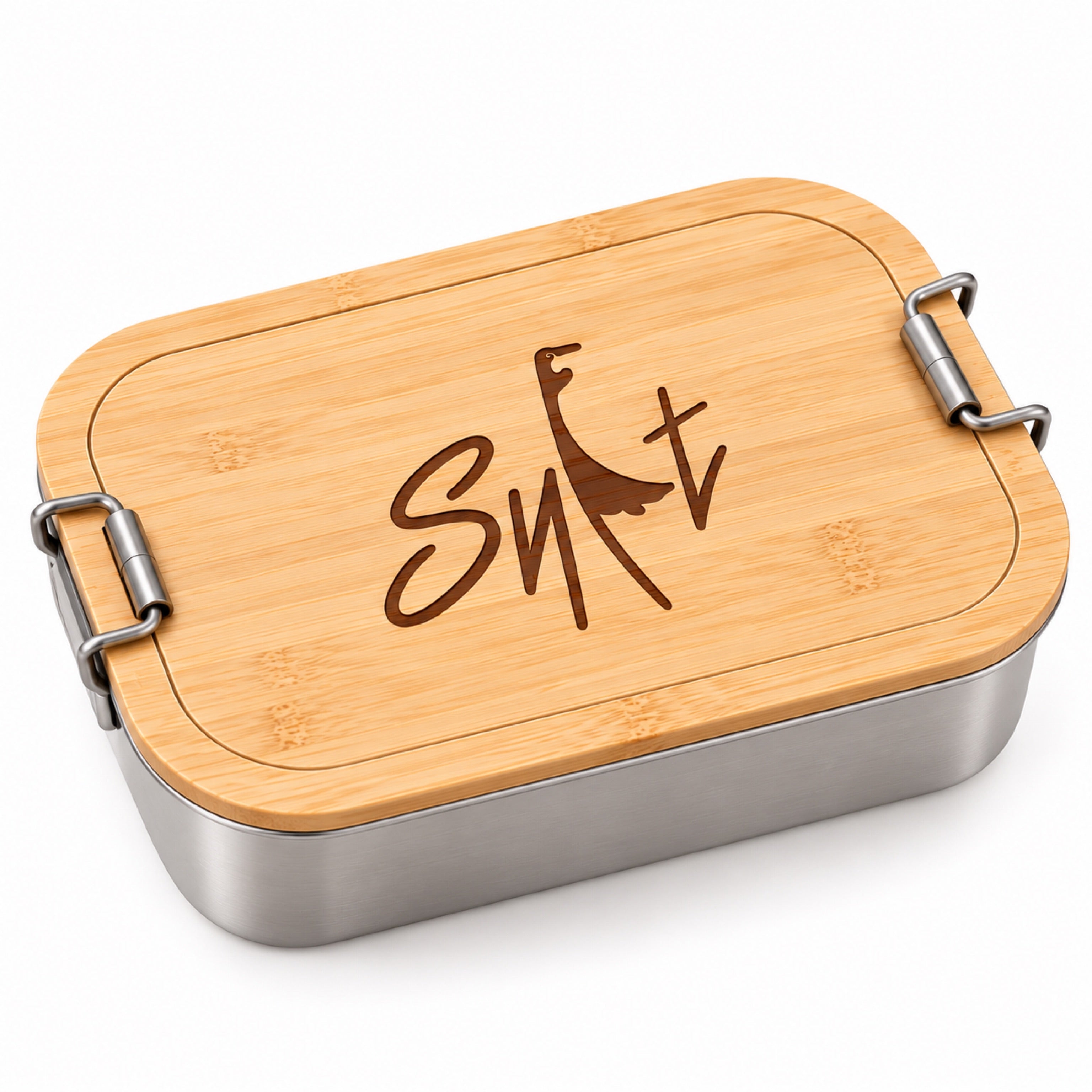 Brotdose „SYLT“ mit Bambusdeckel