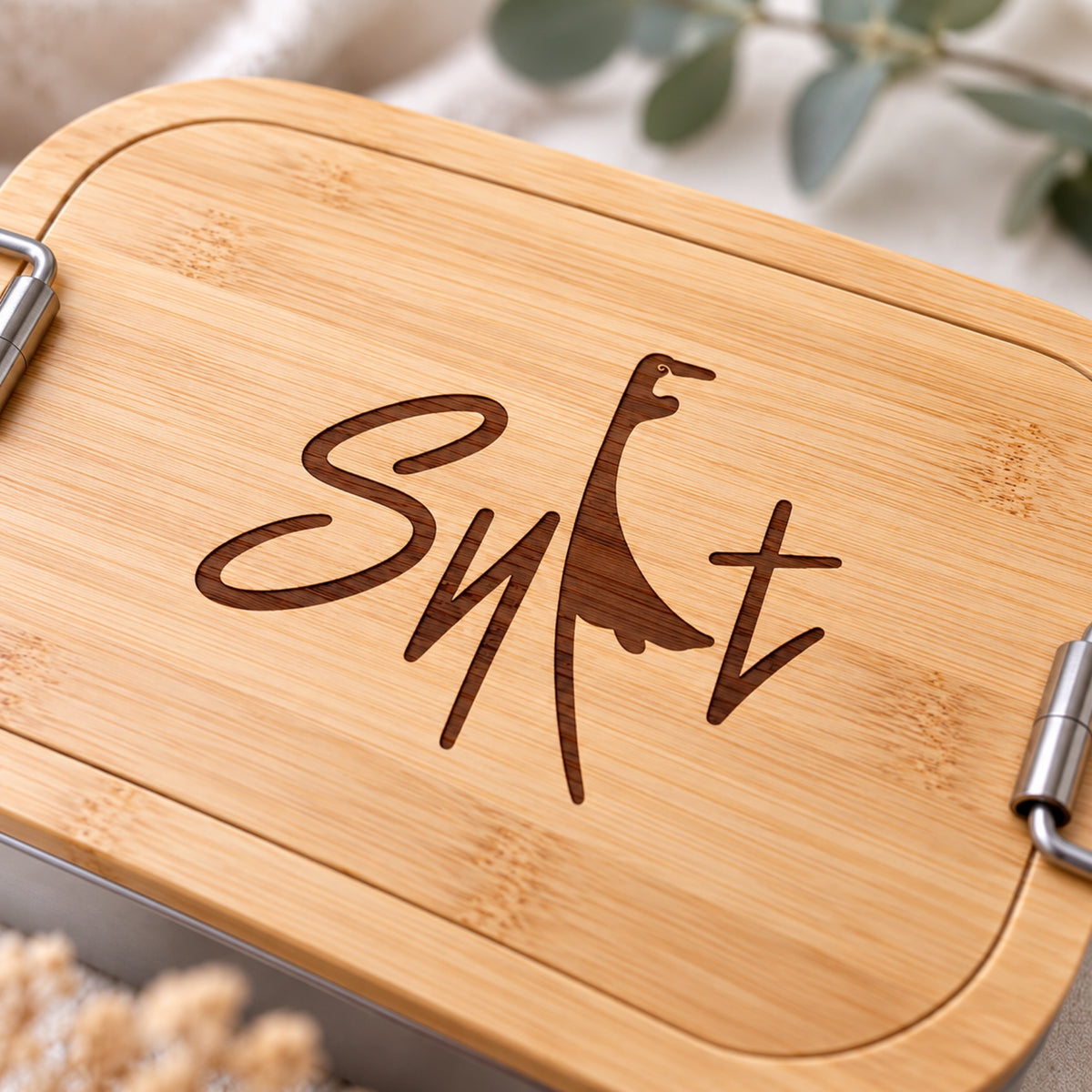 Brotdose „SYLT“ mit Bambusdeckel