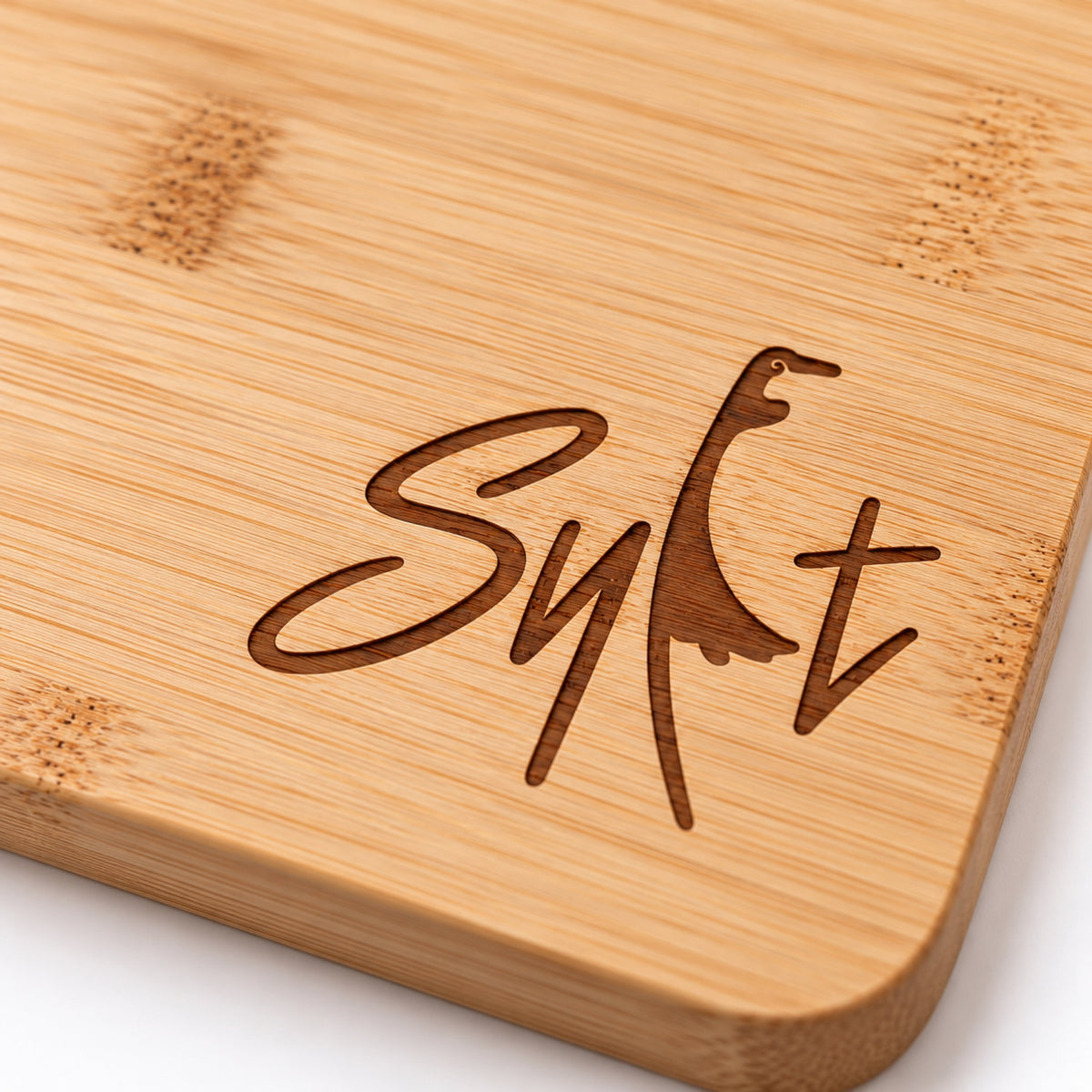 Frühstücksbrett „SYLT“ aus Bambus
