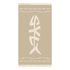 Syltfisch® Strand- & Saunatuch – 100% recycelt