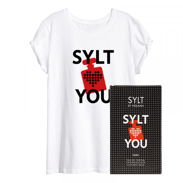 Herren-Set "Sylt Loves You by Viglahn": T-Shirt & Duft
