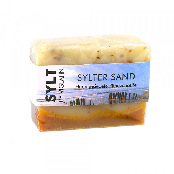 Handgesiedete Pflanzenseife "Sylter Sand", Sylt by Viglahn