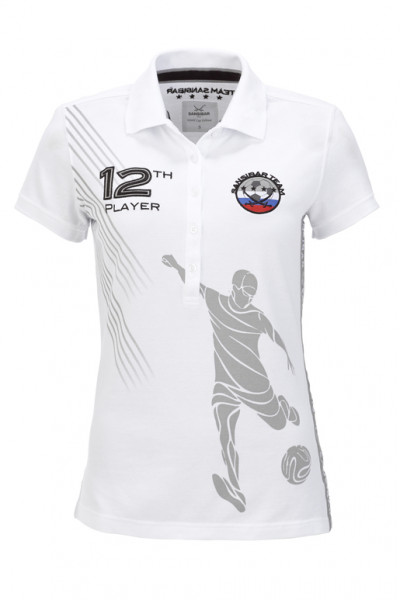 Sansibar WM-Poloshirt für Damen
