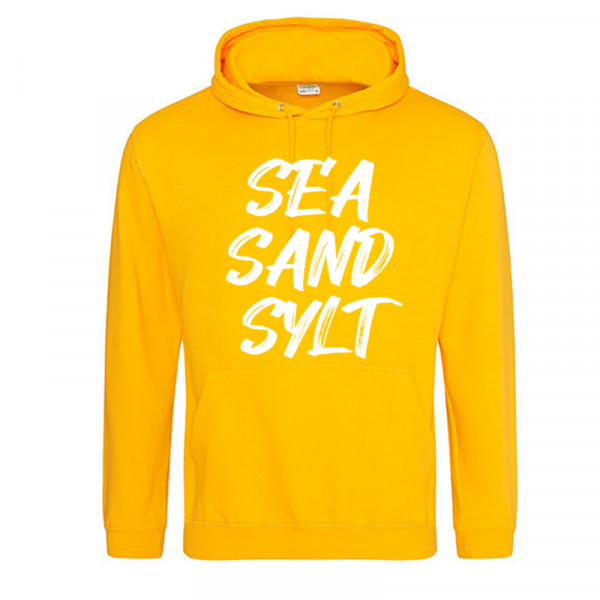Unisex Hoodie "Sea, Sand, Sylt", versch. Farben