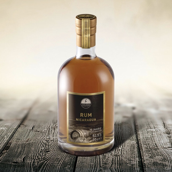 Sylt Distillers Rum "Nicaragua 10 Y", 52,5 % Vol., 0,5 l