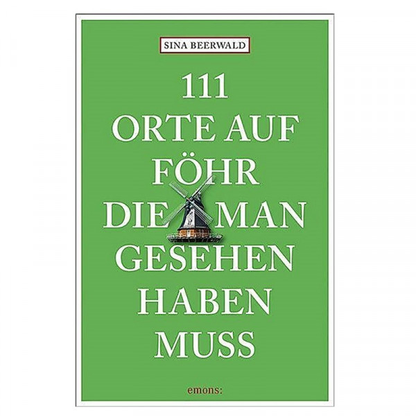 Buch "111 Orte auf Föhr, die man gesehen haben muss", handsigniert + Autogrammkarte, Sina Beerwald