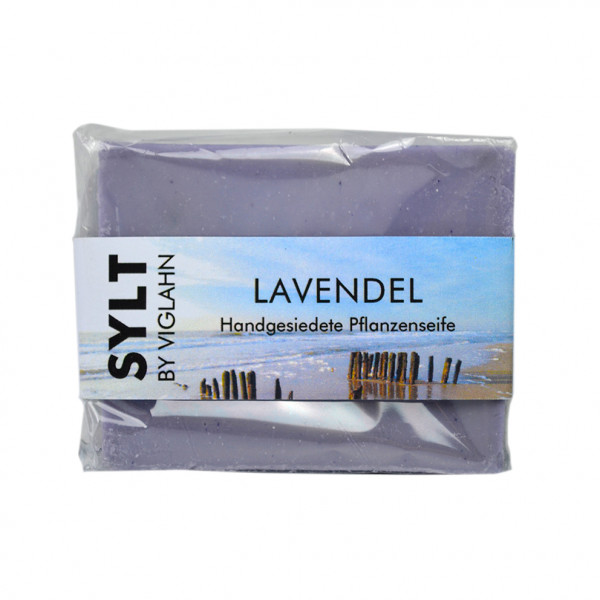 Handgesiedete Pflanzenseife "Lavendel", Sylt by Viglahn
