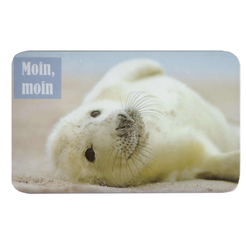 Labertier Laber Matrose Seehund MOIN MOIN Chatter Seal  nachplappert Neu